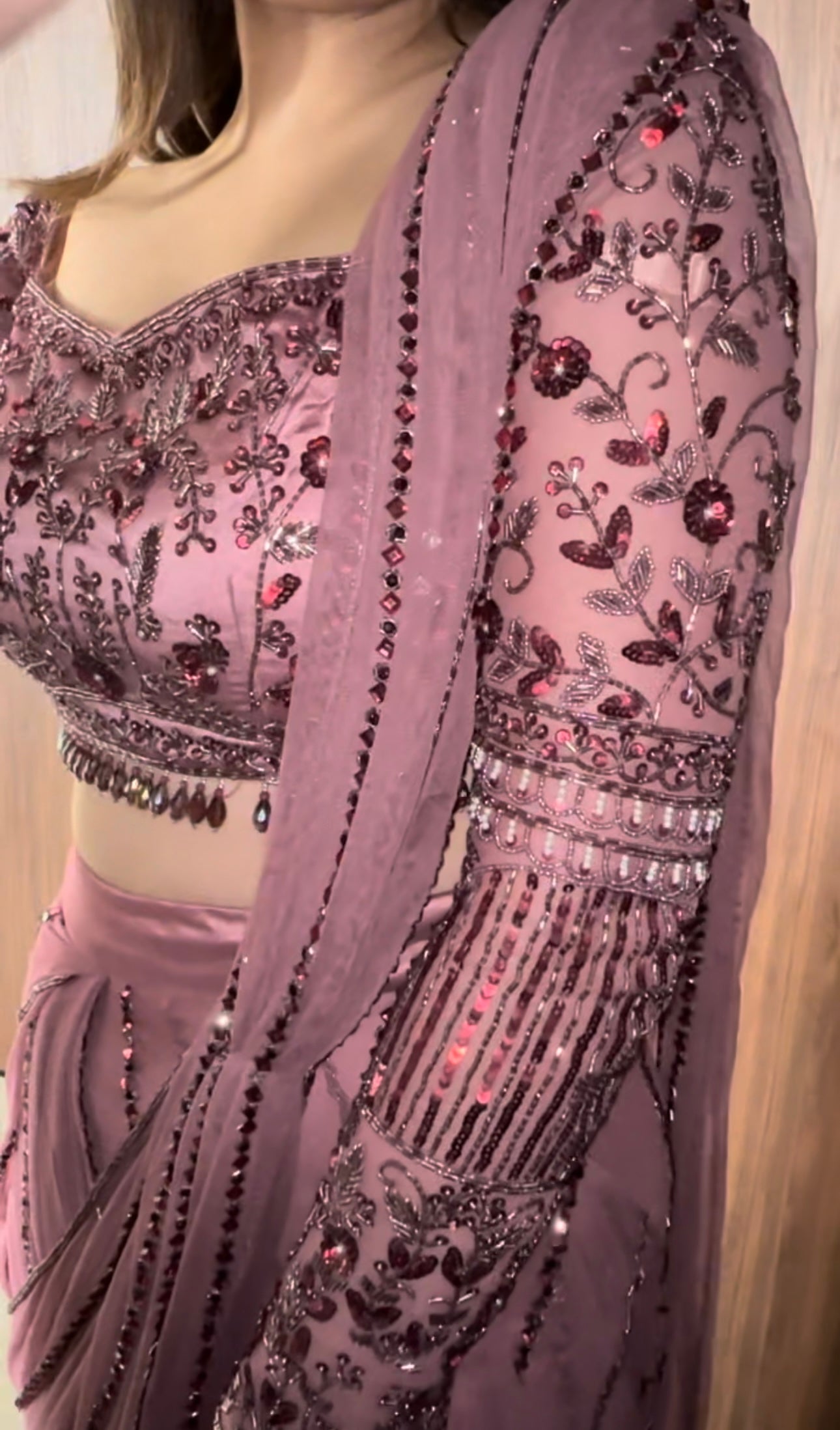 Nazara Hand Embroidered Saree