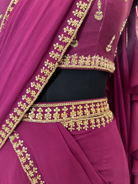 AMANI LEHENGA SAREE
