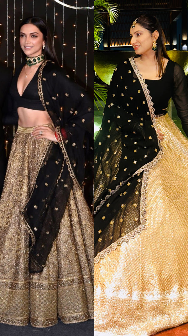 Noir Royale Lehenga Set
