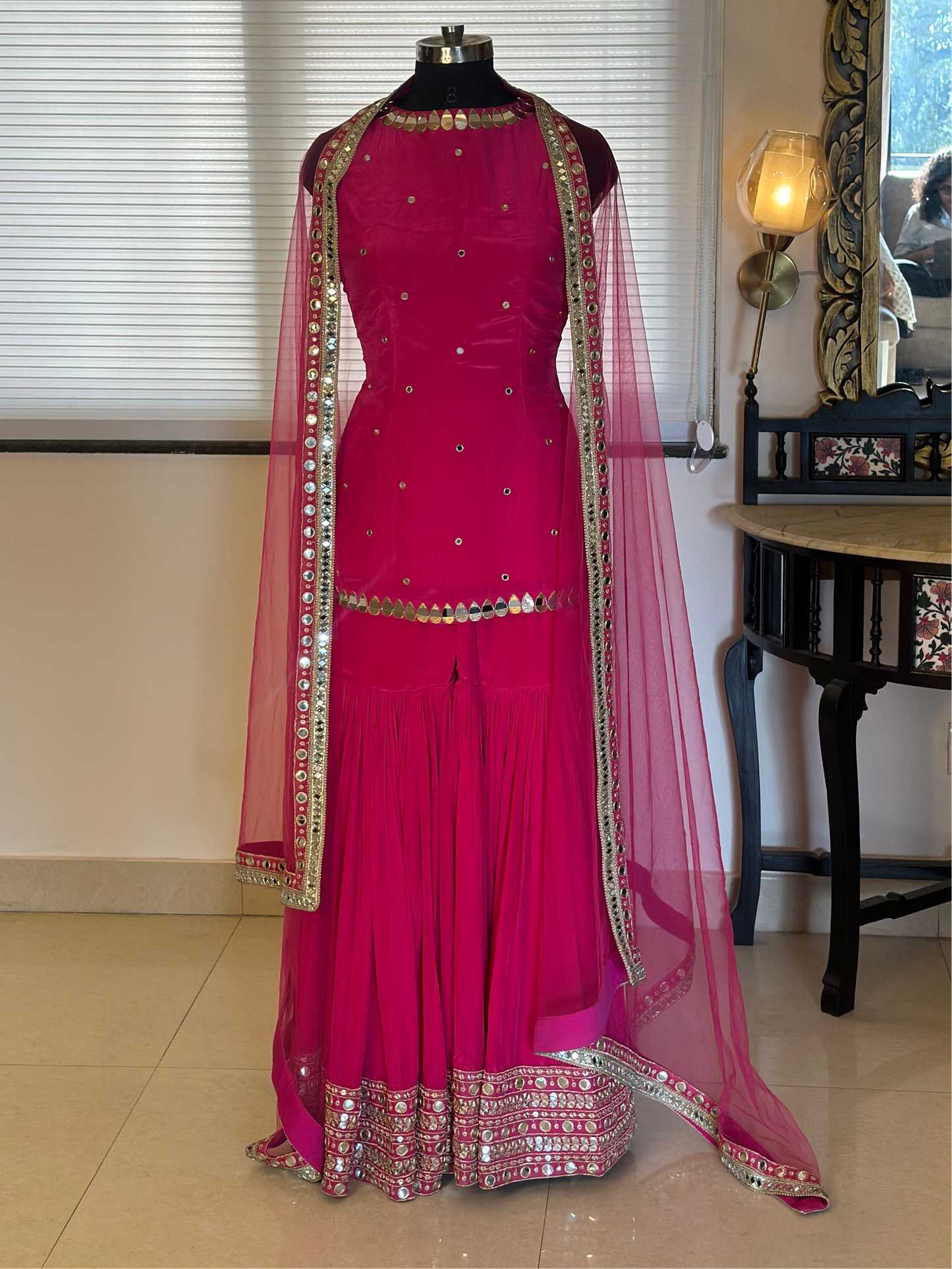 Gulab Sharara Set
