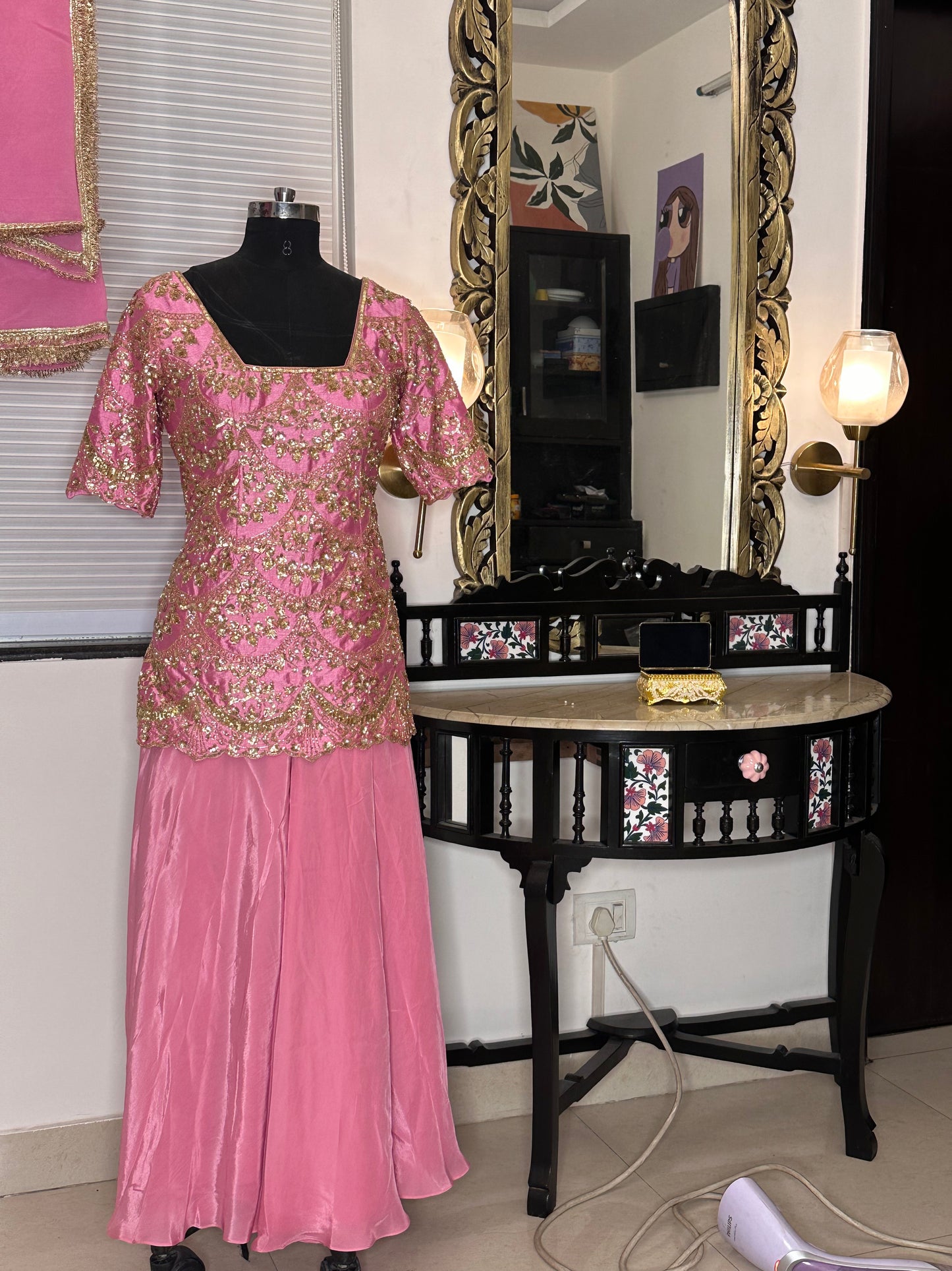 Sitarah Sharara Set