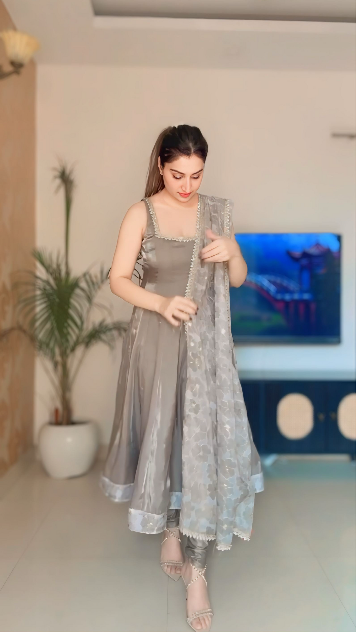 Mehr Anarkali Set