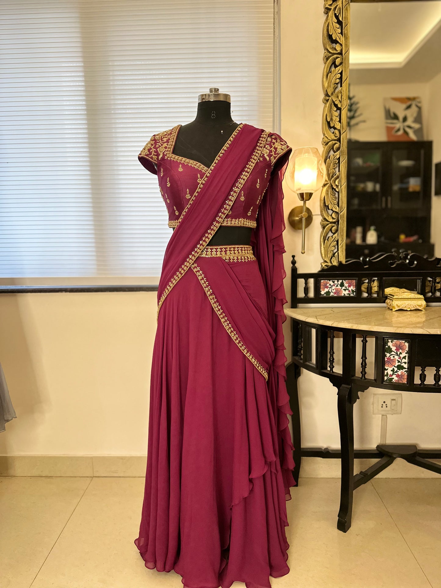 AMANI LEHENGA SAREE