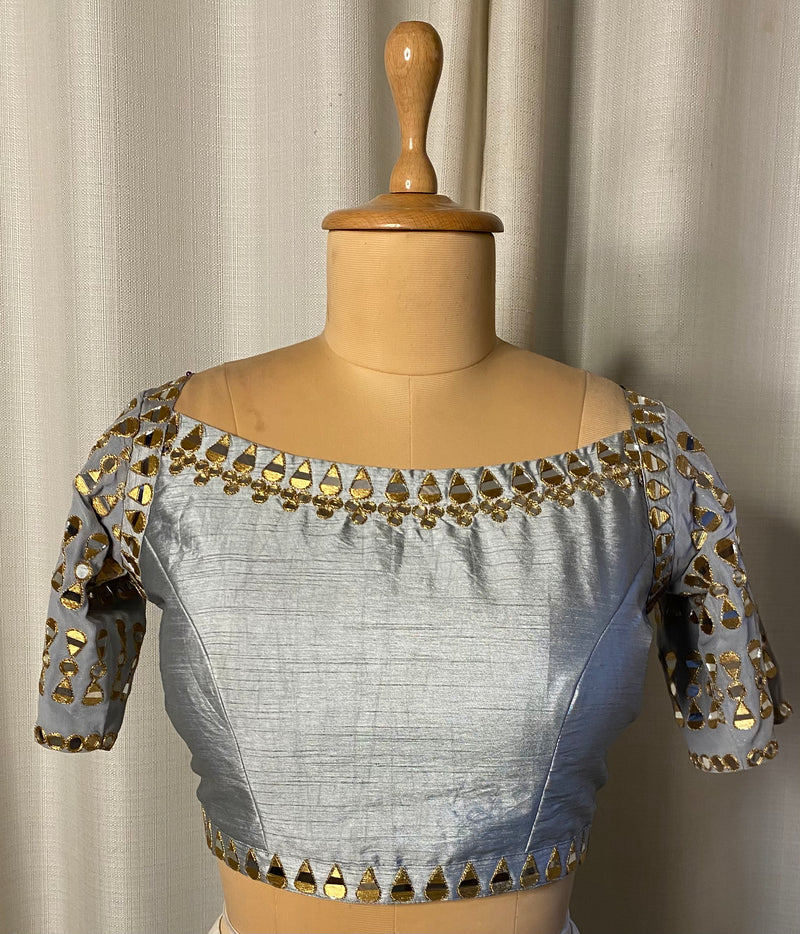 Mirror Handwork Blouse
