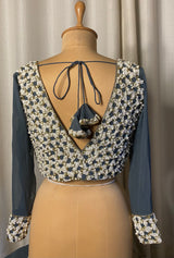 Pearl Handwork blouse